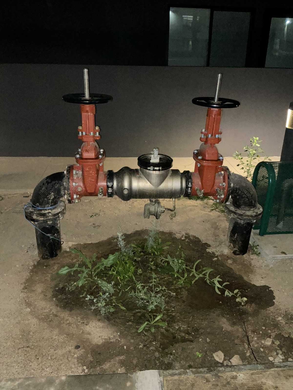 Backflow testing job
