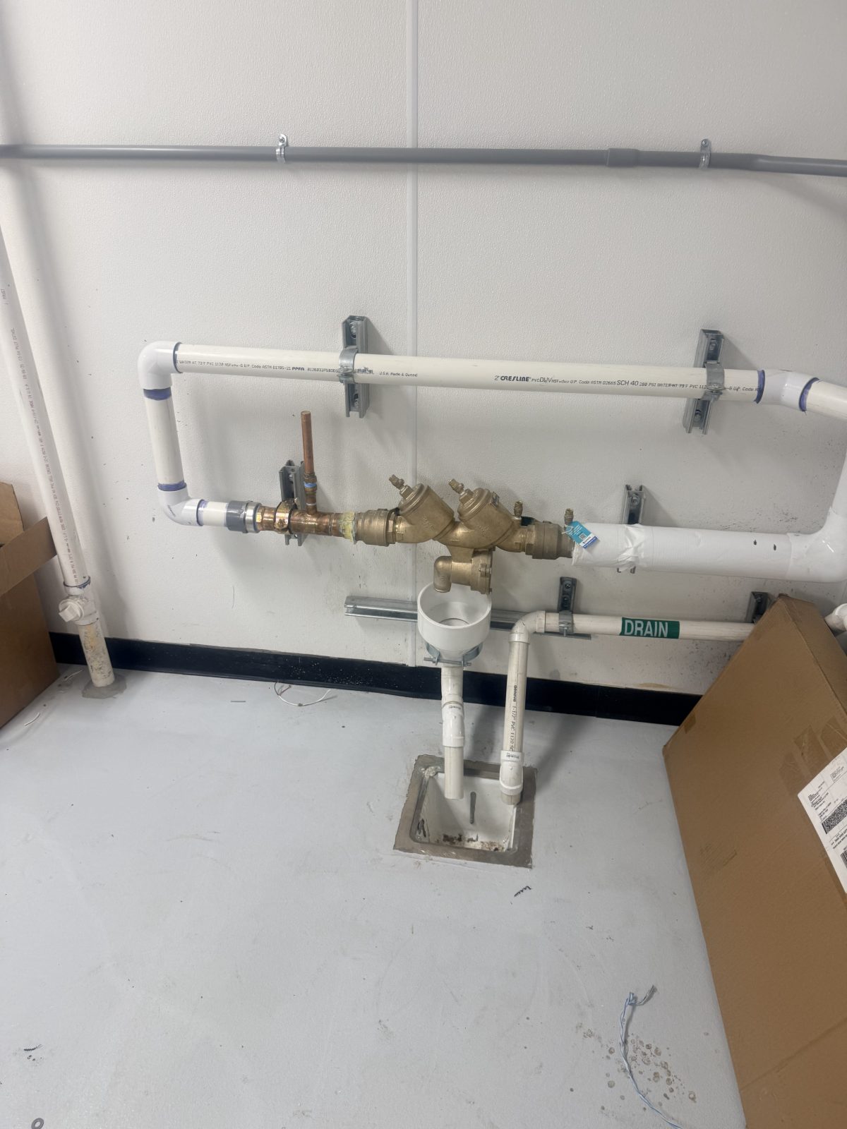 Backflow testing job