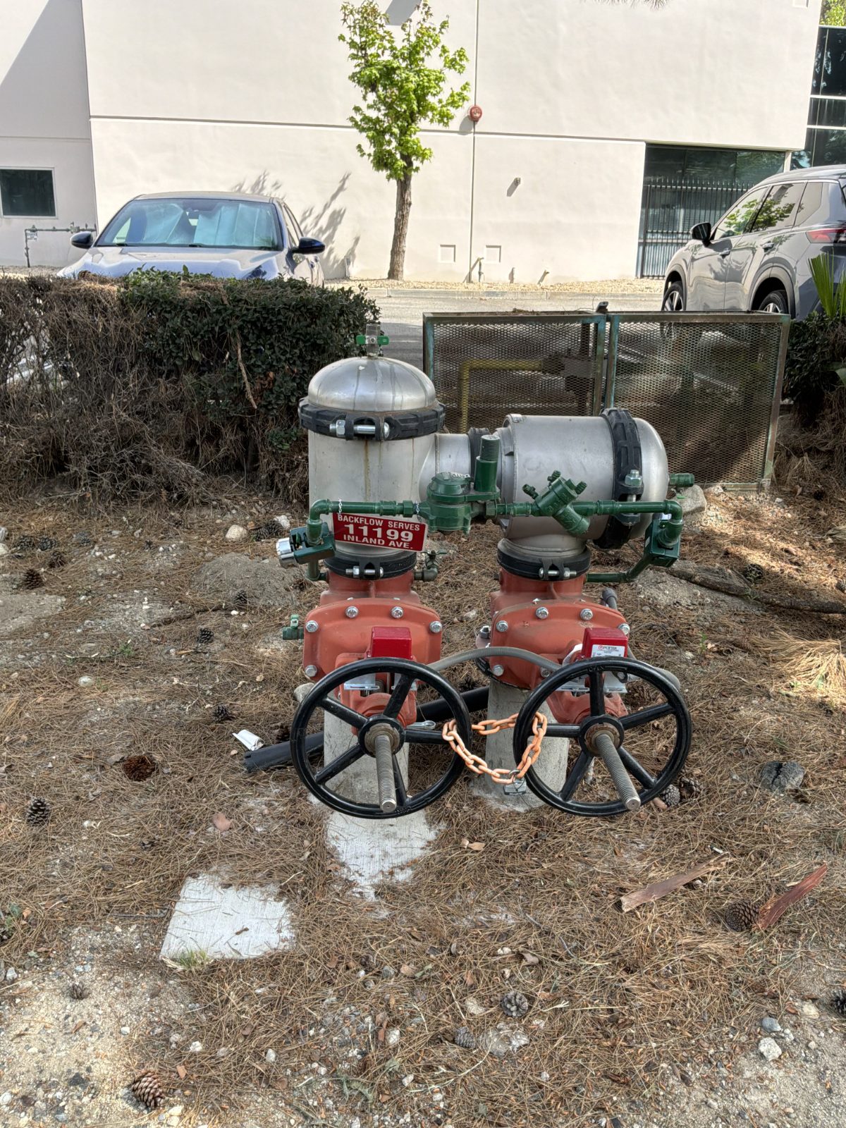 Backflow testing job