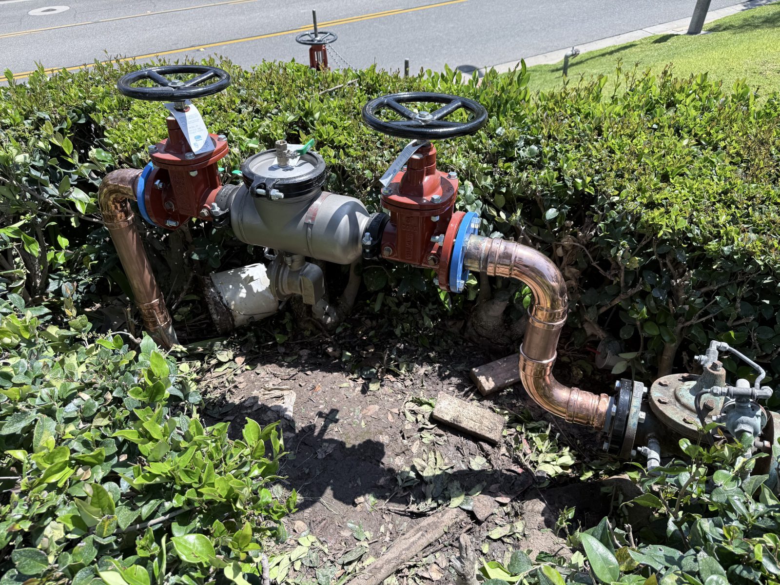 Backflow testing job