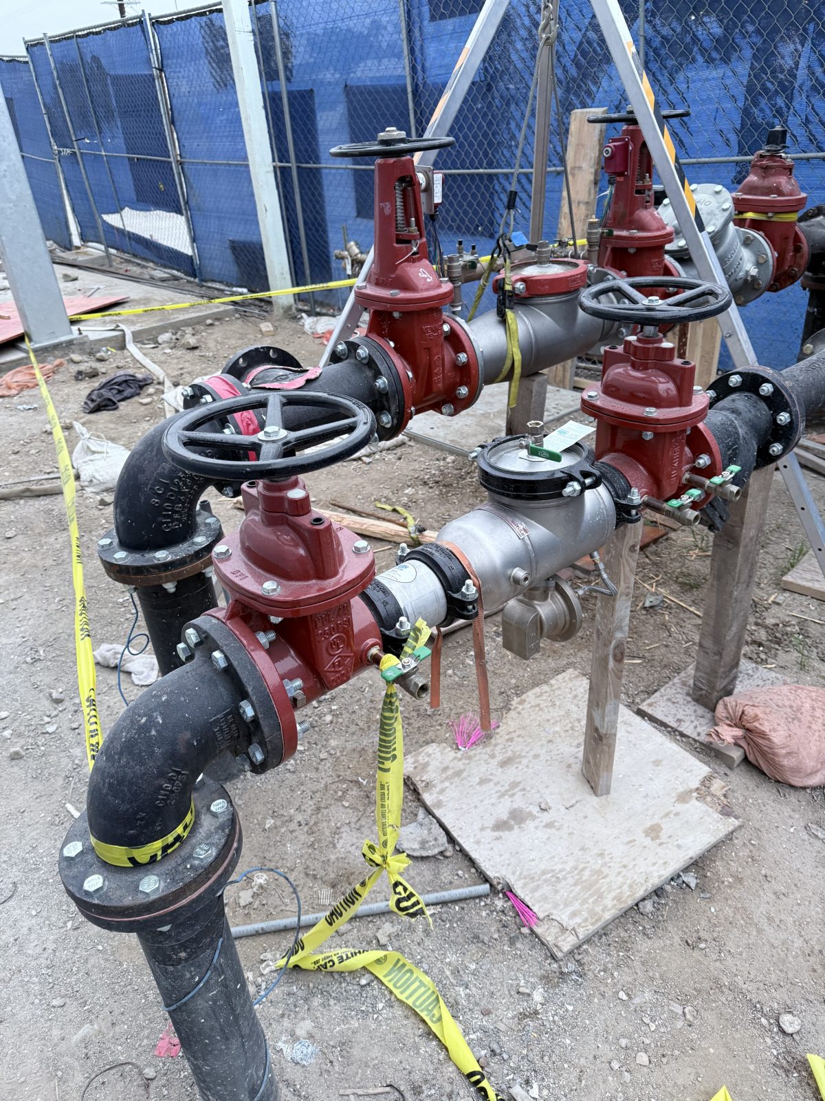 Backflow testing job