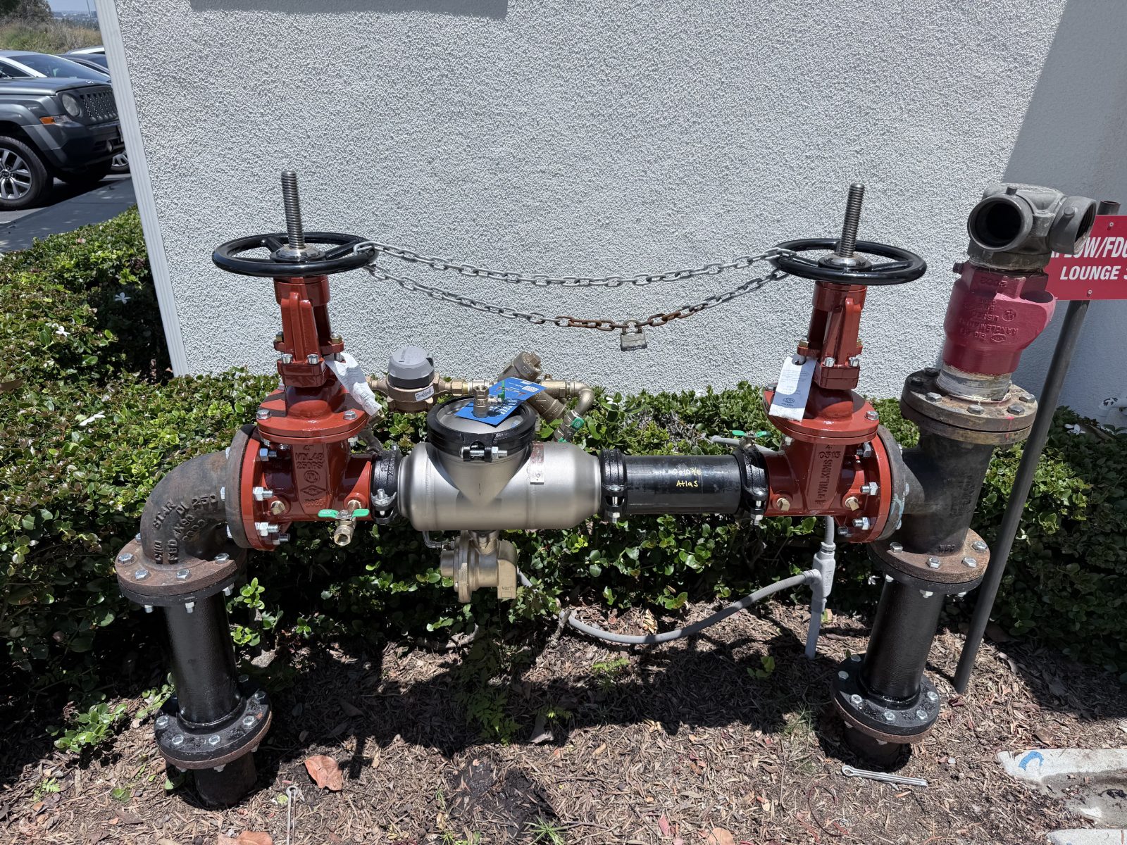 Backflow testing job