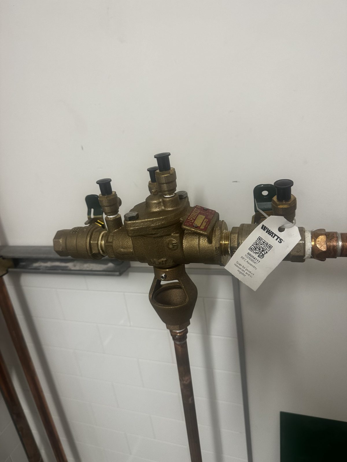 Backflow testing job