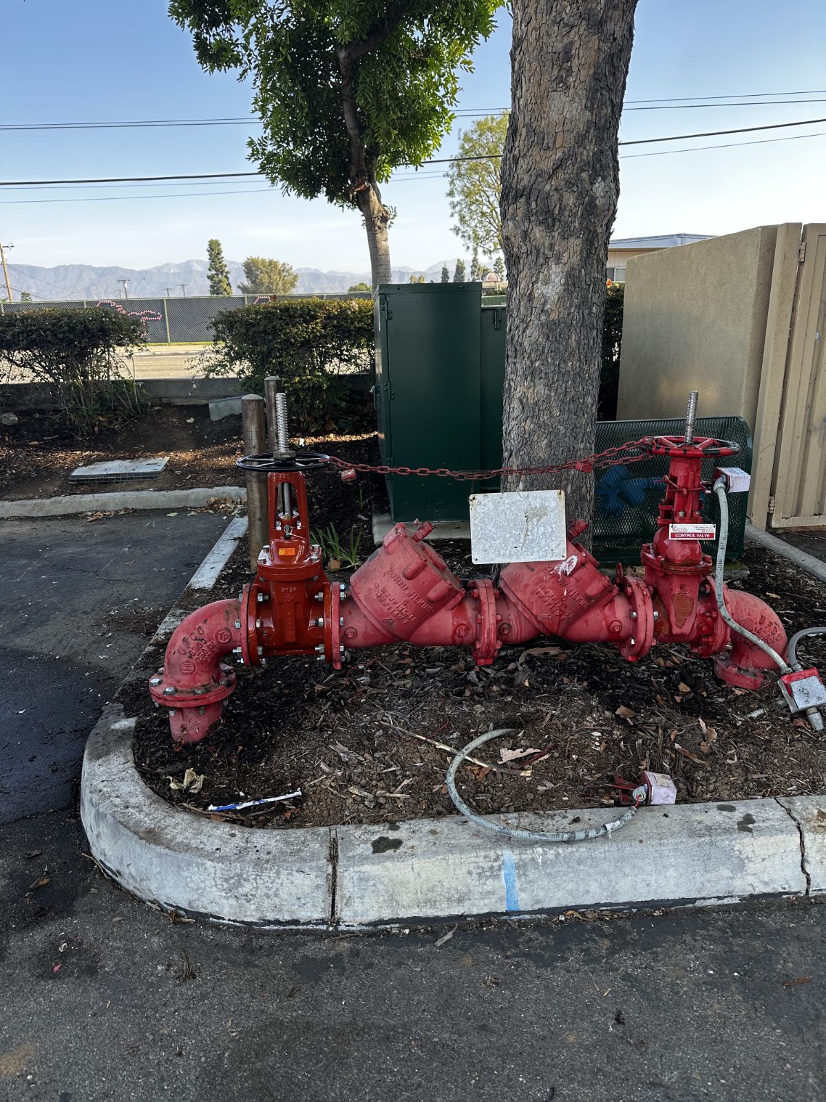 Backflow testing job
