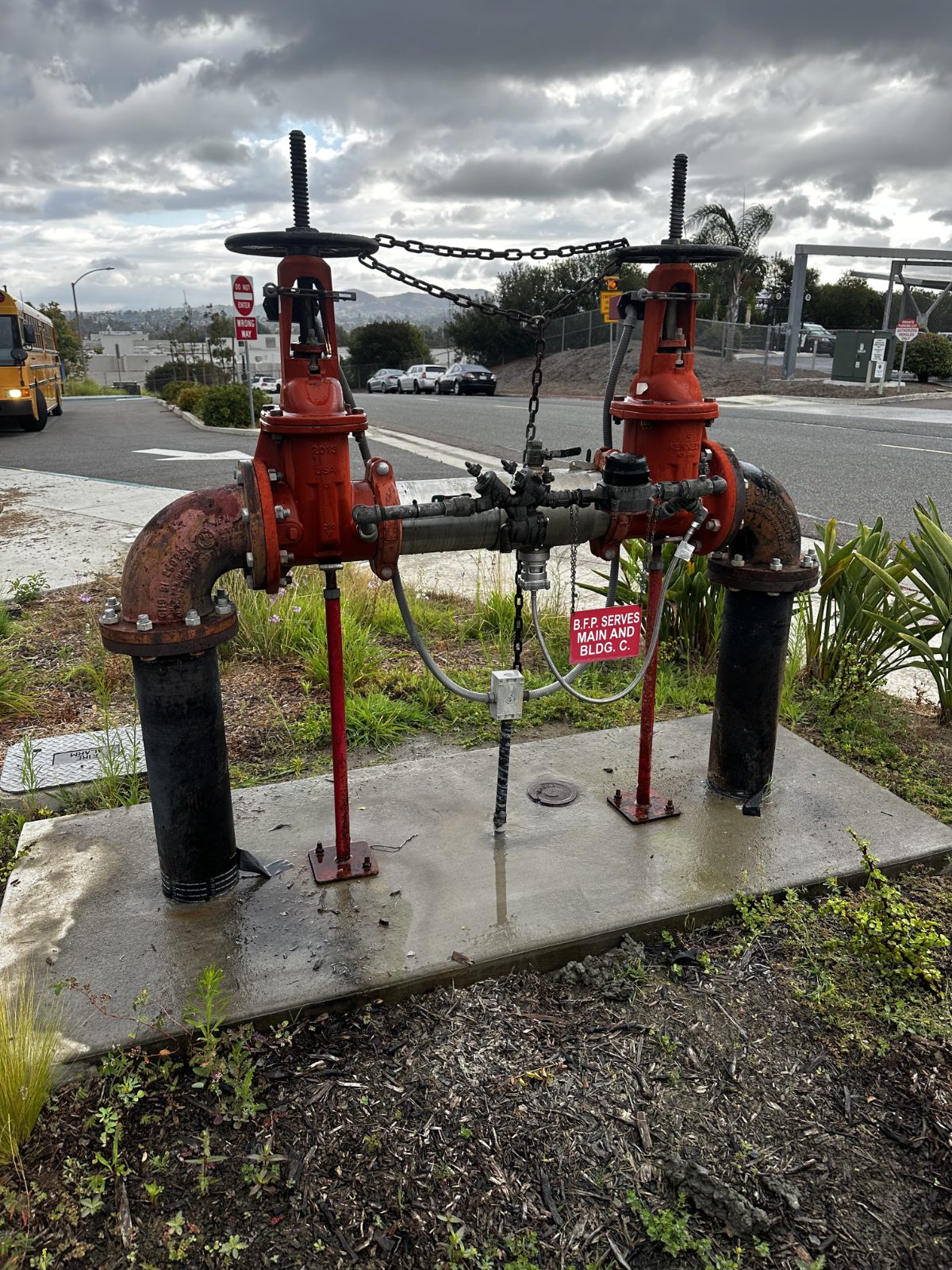 Backflow testing job
