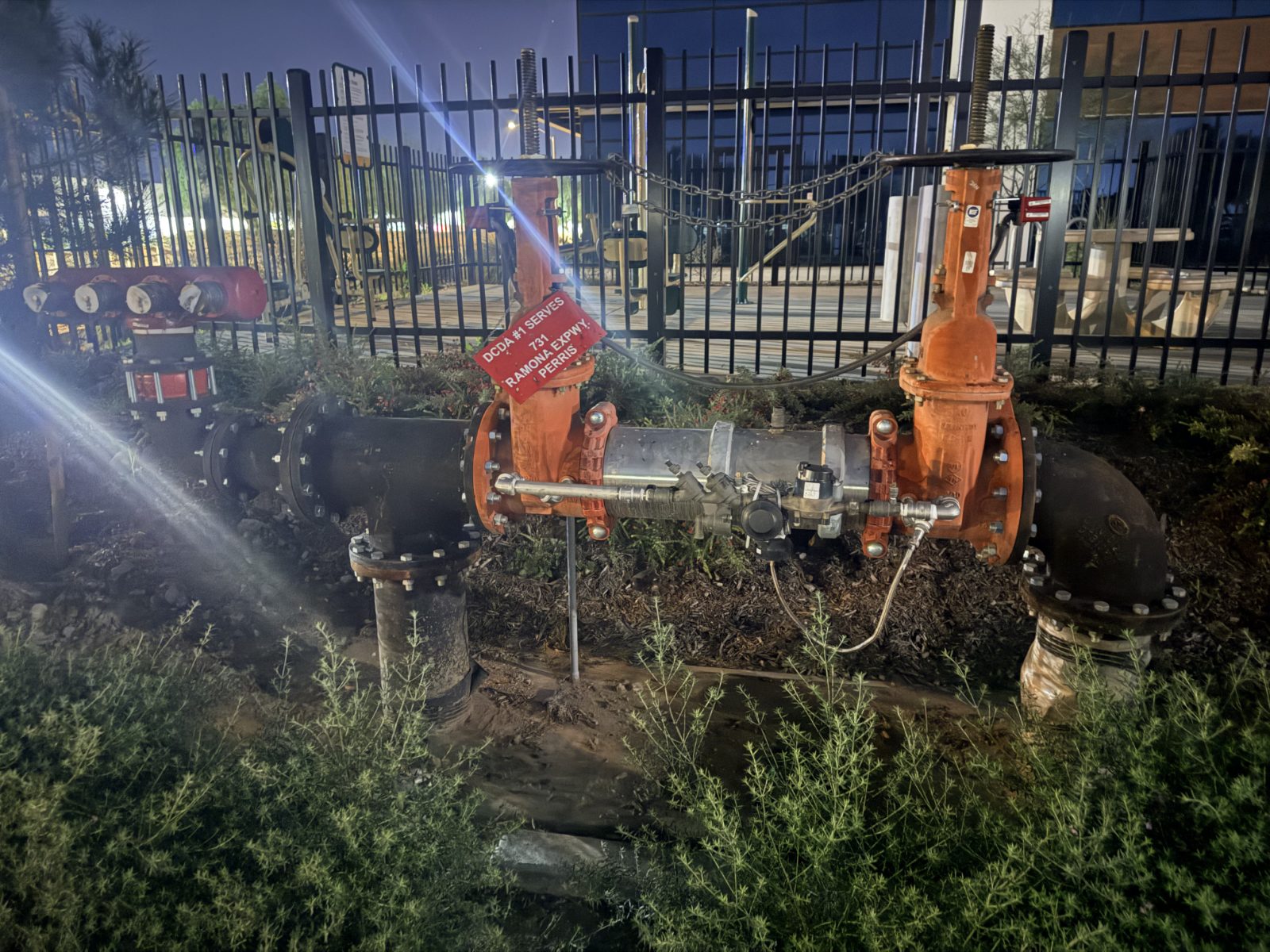 Backflow testing job