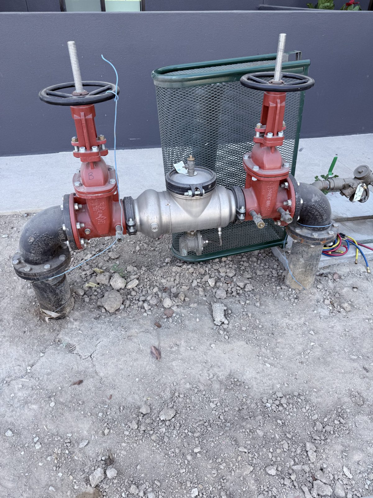 Backflow testing job
