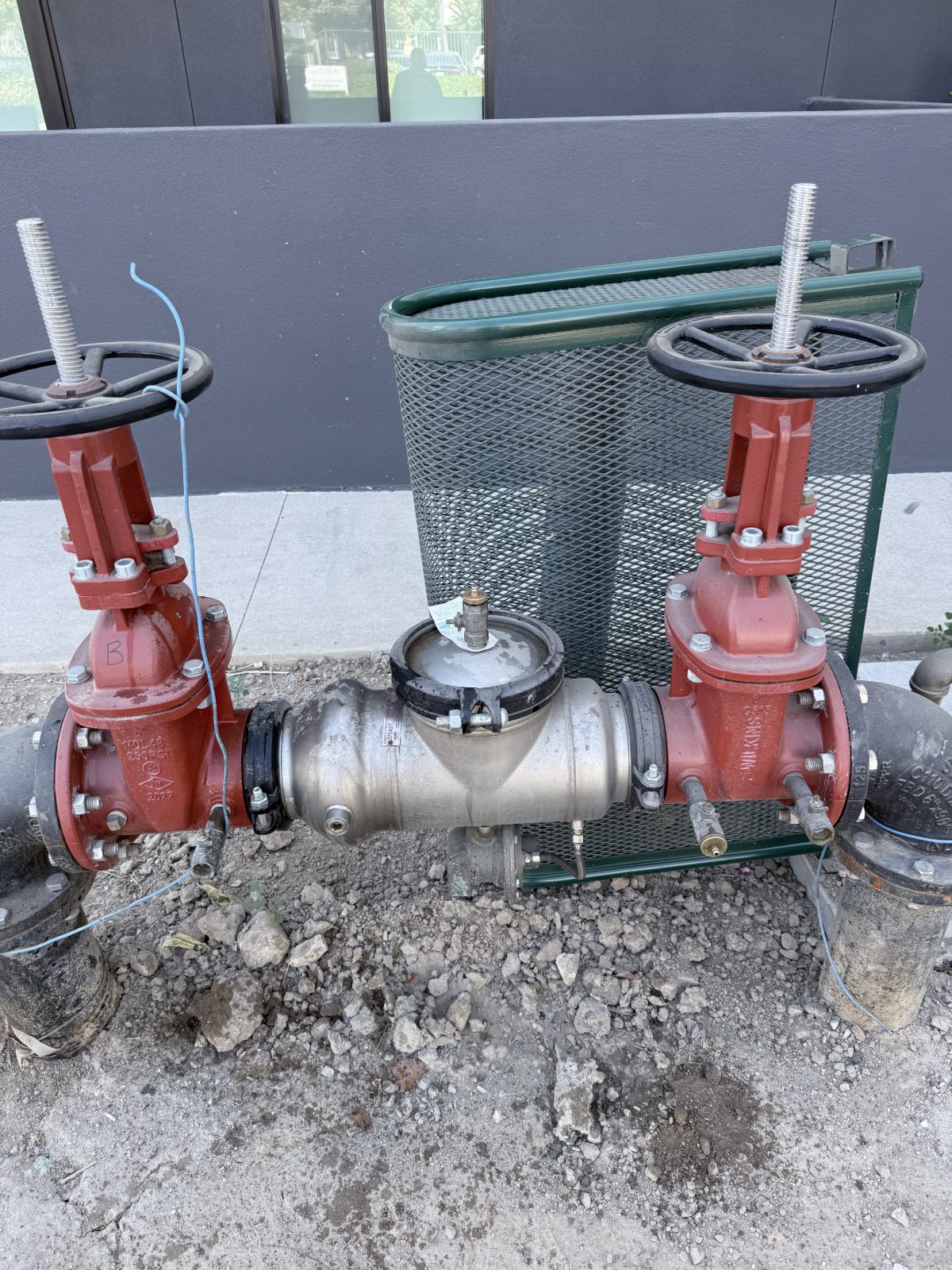 Backflow testing job
