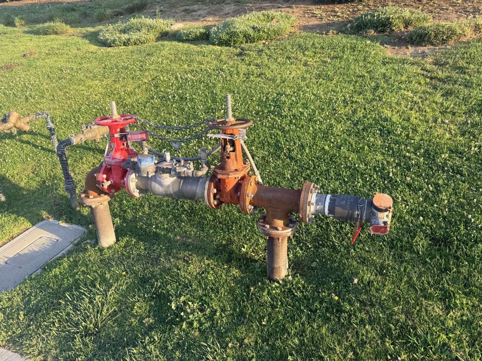 Backflow testing job