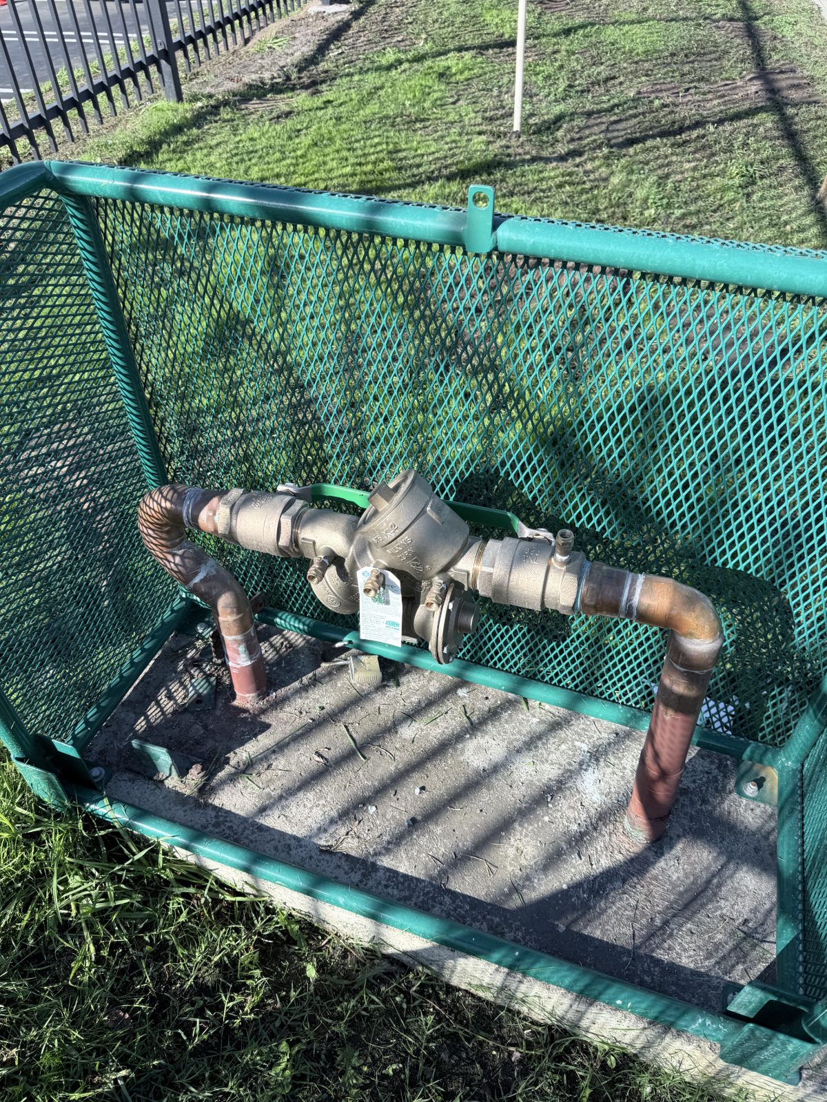 Backflow testing job